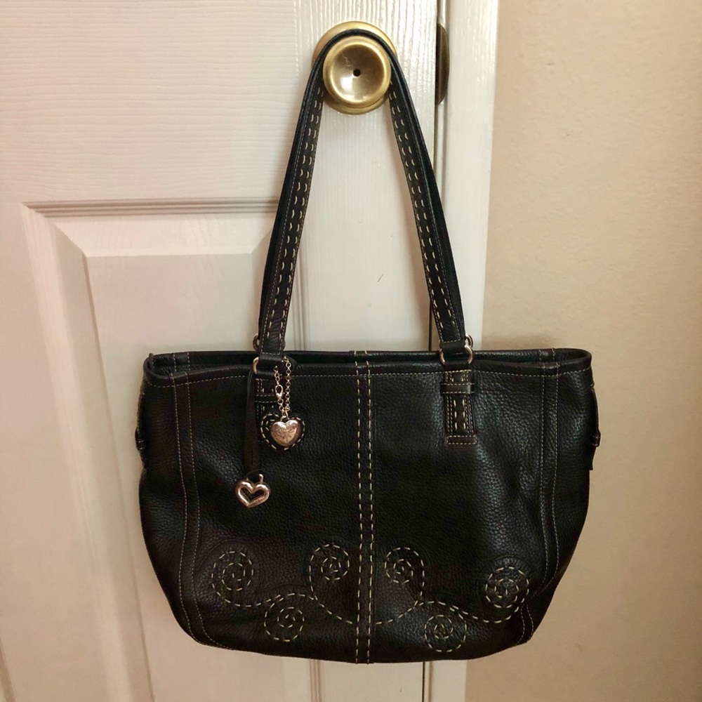 💗 Beautiful Brighton black leather bag💗